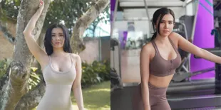 8 Potret Sporty Maria Vania Co-Host Tukul Arwana di 'One Man Show', Pamer Body Goals