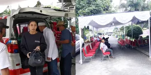 8 Potret Suasana Rumah Duka Ibunda Tyas Mirasih, Pelayat Mulai Berdatangan