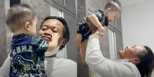 8 Potret Sule Akhirnya Bertemu Baby Adzam, Lepas Rindu Sambil Memeluk dan Mencium Sang Putra - Interaksi dengan Nathalie Holscher Disorot