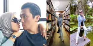 8 Potret Syahrini Cium Mesra Reino Barack, Rajin ke Perpus di Singapura - Makan Kepiting Hidup