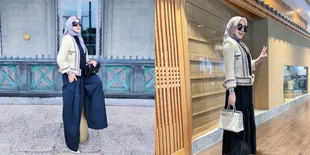 8 Potret Syahrini Jalani Ramadan di Singapura, Penampilan Makin Cantik Saat Jalan-jalan Bareng Reino Barack