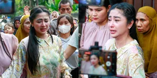 8 Potret Tangis Dewi Perssik Usai Berseteru Dengan Ketua RT Setempat Soal Sapi Kurban, Sakit Hati Karena Dibentak