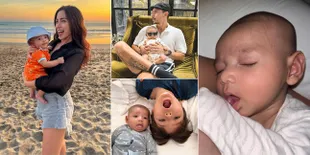 8 Potret Terbaru Baby Don Verhaag Putra Kedua Jessica Iskandar yang Makin Ganteng dan Mirip Papanya