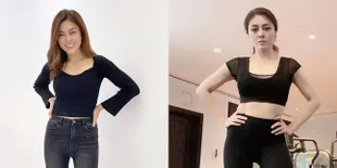 8 Potret Terbaru Dhena Devanka di Tengah Kabar Perceraian dan KDRT, Disebut Netizen Makin Kurus - Kantong Mata Tebal