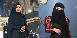 8 Potret Terbaru Five Vi yang Kian Mantap Berhijrah, Putuskan Memakai Cadar