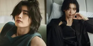 8 Potret Terbaru Lee Jong Suk di Elle Taiwan, Tampil Maskulin dan Gondrong Bak Pangeran Berkuda