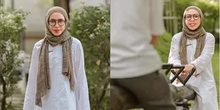  8 Potret Terbaru Melly Goeslaw Usai Diet Kini Makin Ramping dan Pipinya Tirus, Bak ABG Cantik Main Ditaman Bareng Suami Berasa Pacaran