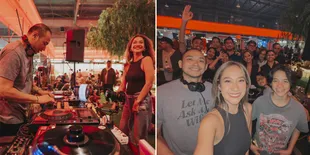 8 Potret Tiko Aryawardhana Nge-DJ Ditemani Bunga Citra Lestari & Noah Sinclair