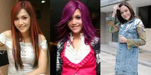 8 Potret Transformasi Rambut Maia Estianty, Pernah Gaya Harajuku Style - Model Corn Row