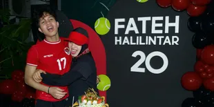 8 Potret Ultah Fateh Halilintar, Tema Padel - Habis Perayaan Lanjut Main