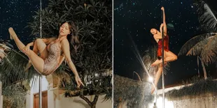 8 Potret Wendy Walters Istri Reza Arap Saat Pole Dance, Pamer Body Goals & Pose yang Keren Banget!