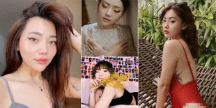 8 Potret Wendy Walters Istri Reza Arap Saat Pamer Tato di Lengan Hingga Atas Pinggang