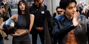 8 Potret Wooyoung ATEEZ dan Natty KISS OF LIFE di Paris Fashion Week, Tampil Memukau dengan Koleksi Terbaru Courréges