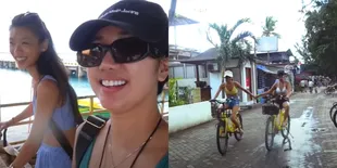 8 Potret Yumi Kwandy dan Chika Kinsky Liburan Ala-ala Honeymoon di Gili Trawangan, Pamer Kemesraan Tiada Henti