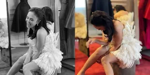 8 Potret Yuni Shara Cantik Pakai Gaun dari Bulu Angsa, Netizen Soroti Kakinya yang Terlihat Keriput