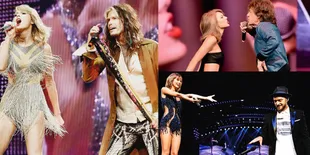9 Artis Papan Atas Ini Pernah Dijajal Taylor Swift di Panggung