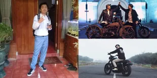 9 Foto Anak Pertama Soimah, Ganteng Berkumis dan Hobi Naik Motor!