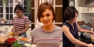 9 Foto Detail Dapur Super Bersih Yuni Shara: Bergaya Vintage Modern dan Dipenuhi Perabotan Lengkap
