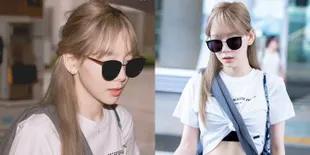 9 Foto Fashion Airport Taeyeon SNSD Dari Prague, Pamer Abs & Pinggang Ramping
