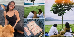 9 Foto Kencan Romantis Shafa Harris Bareng Pacar Baru, Piknik Sambil BBQ-an di Pinggir Danau