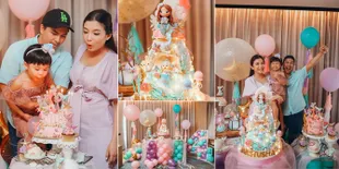 9 Foto Pesta Ulang Tahun ke-4 Nastusha Putri Chelsea Olivia & Glenn Alinskie, Bertema Little Mermaid