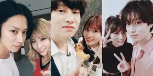 9 Foto Selfie Heechul Super Junior dan Momo TWICE Sejak Tahun 2016, Sudah Lama Dekat & Kini Resmi Pacaran