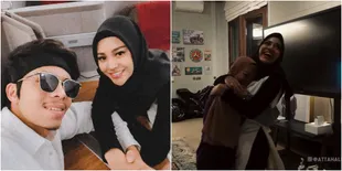 9 Momen Atta dan Aurel Kembali ke Jakarta Usai Honeymoon, Buka Puasa di Pesawat dan Disambut Histeris Penghuni Rumah