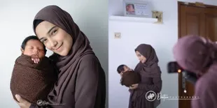 9 Momen Nadya Mustika Jalani Pemotretan Bareng Baby Syaki, Netizen Pertanyakan Keberadaan Rizki DA