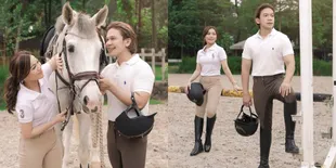 9 Pemotretan Terbaru Jordi Onsu dan Frislly Herlind Bareng Kuda, Saling Tatap Mata yang Penuh Romantis Bak Prewedding