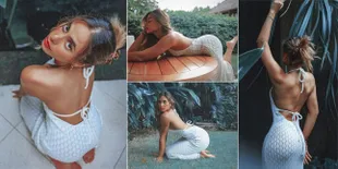 9 Pose Hot Valerie Thomas Pakai Gaun Backless, Pamer Body Goals & Pancarkan Pesona Kecantikan Eksotis
