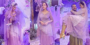 9 Potret Akikah Anak Tasya Farasya, Elegan Serba Ungu - Si Kecil Lily Pakai Sepatu Hak Tinggi
