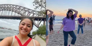 9 Potret Aktivitas Marshanda di Amerika, Bahagia Kunjungi Tempat-tempat Indah - Percaya Diri dengan Tubuh Berisi