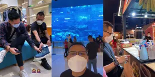 9 Potret Aktivitas Seru Keluarga Anang Hermansyah dan Ashanty Jelang Lebaran di Dubai, Belanja - Ngabuburit Keliling Mall