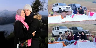 9 Potret Atta Halilintar dan Aurel Hermansyah Bulan Madu Kedua di Bromo, Double Date Bareng Gilang Juragan99 Crazy Rich Malang