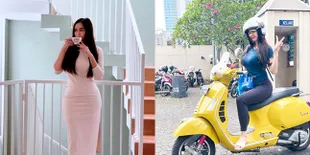 9 Potret Aura Kasih Pamer Body Goals Aduhai, Single Mom yang Selalu Tampil Hot - Beri Respon Santai pada Nyinyiran Netizen