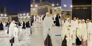 9 Potret Ayu Ting Ting Saat Umrah di Tanah Suci, Wajah Pucat Jadi Sorotan
