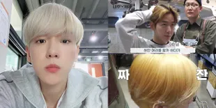 9 Potret Baekhyun EXO Bleaching di Salon, Terungkap Rahasia Rambut Indah Idol K-Pop Meski Sering Diwarnai