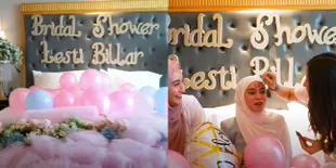 9 Potret Bridal Shower Lesti, Aura Calon Pengantin Makin Terpancar - Bahagia Meski Wajah Cantiknya Dicoret-coret