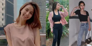 9 Potret Clairine Clay Calon Istri Joshua Suherman Saat Pakai Crop Top, Pinggang Kecilnya Bikin Salah Fokus - Body Goal Banget!