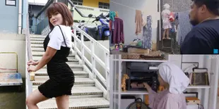 9 Potret Detail Rumah Dinar Candy, Simpan Uang Ratusan Juta Dalam Brankas - Jemuran Baju Dari Tali Jadi Sorotan