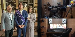 9 Potret Detail Studio Baru El Rumi yang Di-Makeover Sendiri, Sudah Terpasang Alat Musik Lengkap - Ada Dekorasi 'Warisan' dari Sang Ayah