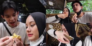 9 Potret Dinda Hauw Ngidam Durian Saat Hamil Besar, Lahap Saat Makan Bareng Rey Mbayang - Dapat Izin Dari Dokter