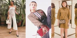 9 Potret Gaya Fashionable Awkarin Tenteng Deretan Tas Branded, Saat Jalan-Jalan Pas Liburan Sampai Sesi Pemotretan