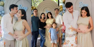 9 Potret Gender Reveal Anak Kedua Jessica Iskandar, Bumil Glowing Pamer Bare Baby Bump - Netizen Malah Sibuk Hitung Usia Kehamilan