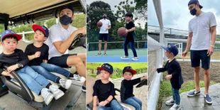 9 Potret Harvey Moeis Suami Sandra Dewi Saat Momong Dua Anak, Hot Daddy Ganteng yang Bikin Gemas Netizen