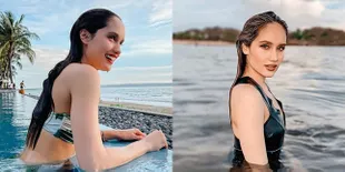 9 Potret Hot Cinta Laura Dalam Balutan Bikini, Pamer Body Goals dan Perut Sixpack