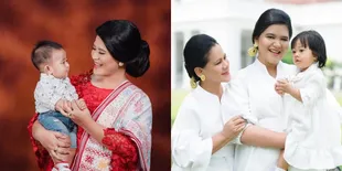 9 Potret Kahiyang Ayu Saat Gendong dan Momong Anak, Cantiknya Pancarkan Aura Keibuan