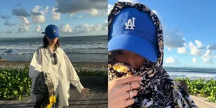 9 Potret Liburan Aktris Cantik Roh Jeong Eui di Bali Bareng Keluarga, Nikmati Keindahan Pantai