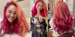 9 Potret Marshanda Ganti Warna Rambut Jadi Hot Pink Mentereng, Makin Cantik Hingga Banjir Pujian