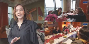 9 Potret Mewah Perayaan Ultah Maia Estianty, Makan Caviar Lapis Emas - Unboxing Kado Jam Tangan dari Irwan Mussry Seharga Apartemen